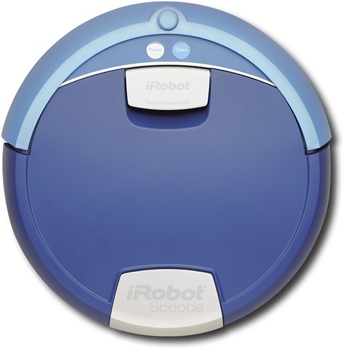 Best Buy: iRobot Scooba 5800 Floor Washing Robot Blue 5800
